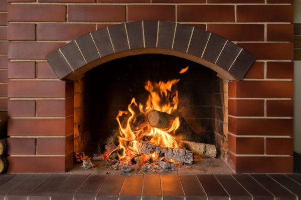 Brick Hearth Installation in Columbia